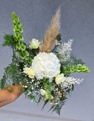 1 Bouquet hortensia blanche, Fleurs de Passion
